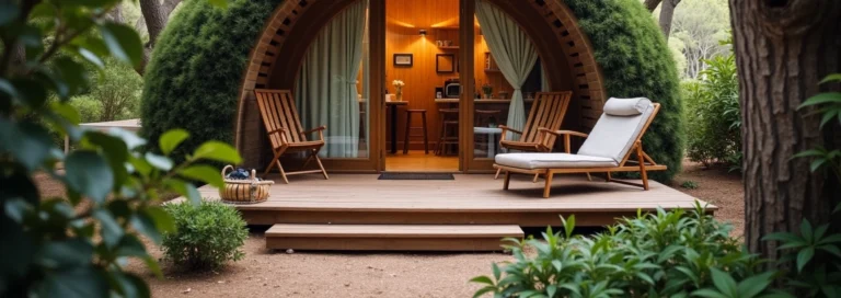 Unusual accommodation in Corsica