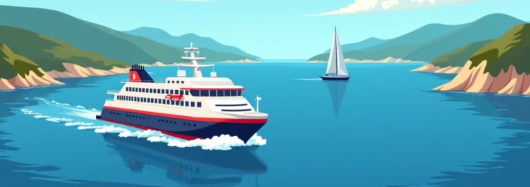 Travel by ferry