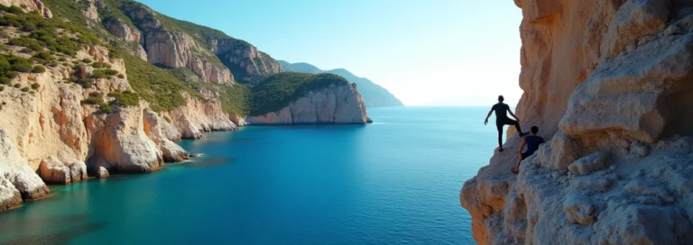 climbing and canyoning sites in Corsica